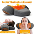 Masajeador cervical TIBIA visto de frente, mostrando su diseño ergonómico que se ajusta a la curva del cuello